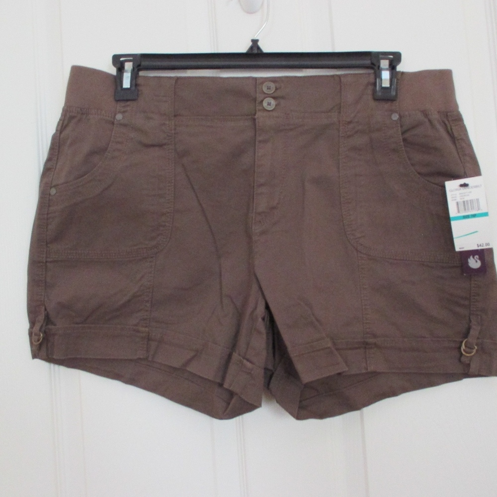 NWT - GLORIA VANDERBILT "DEVIN" shorts - sz 16P